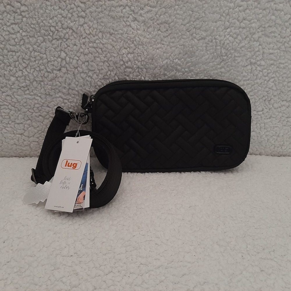 Lug Coupe XL Convertible Crossbody Bag (Black)